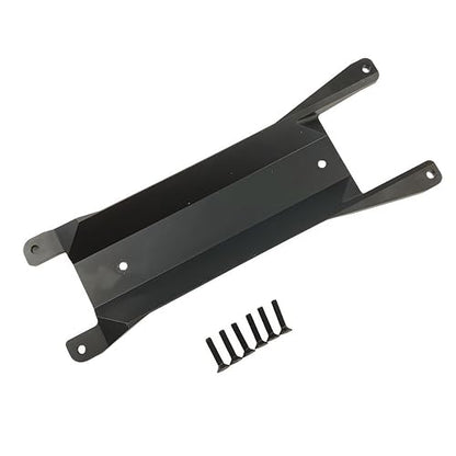 Aluminum Chassis Brace Plate for 1/16 Mini Maxx 4WD RC Truck (Black) | Monster Truck,Upgrade Parts,CNC Machined,High Strength,Precision Fit,Lightweight,Durable Aluminum - color: Black