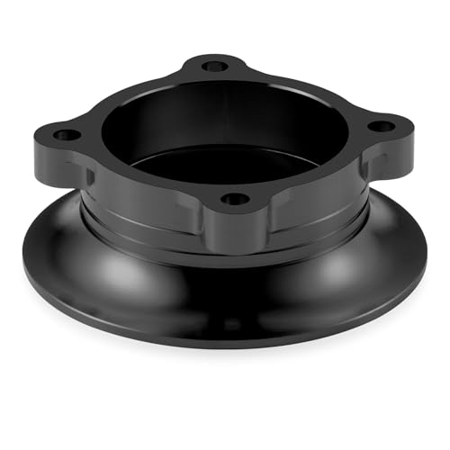 Aluminum Cooling Fan Cover Air Inlet Channel ESC Cooling Fan Heatsink Mounting Hole Distance 25mm for 1/10 RC Sakura D4 Drift Car Model Racing Car Upgrades (Black) - color: Black