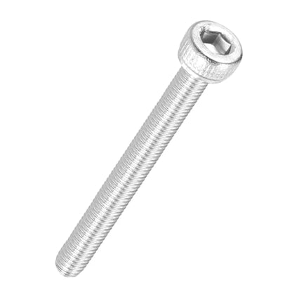 30pcs Socket Head Cap Screws - [M2.5-0.45 x 28mm] 304 Stainless Steel Allen Socket Drive for Electrical Motor 3D Printing Fan Engine Replacement Use, Silver - size: M2.5-0.45x28mm