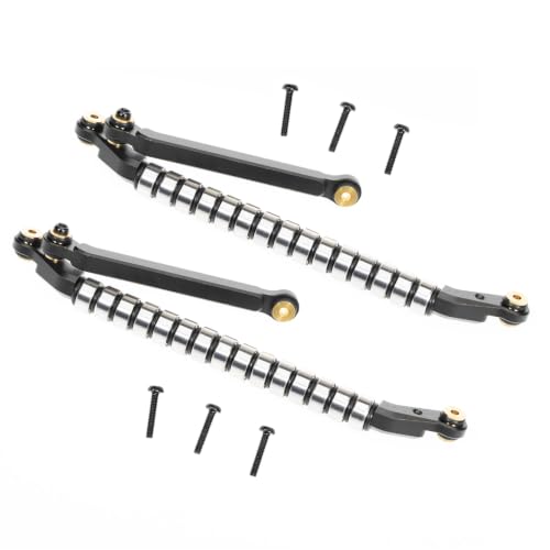 RampCrab Copper Sleeve Bearing Steering Link for SCX24 & AX24 +8mm axle on Each Side, 2Sets - color: 2 Sets, size: +8mm length