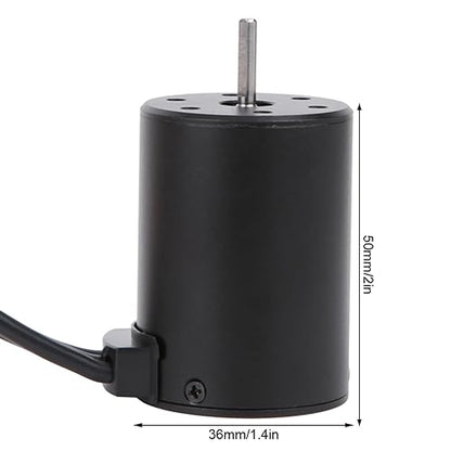 Drfeify 3650 3900KV Brushless Motor, 60A Sensorless Water Proof RC ESC Kit for 1/10 RC Truck