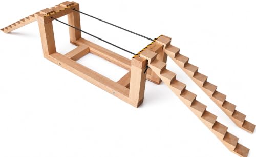 Tight Rope Drive Challenge RC Crawler Truck Stairs & Rope Bridge Obstacle 1/24 1/18 Scale RC Course Track（NO Truck Included）