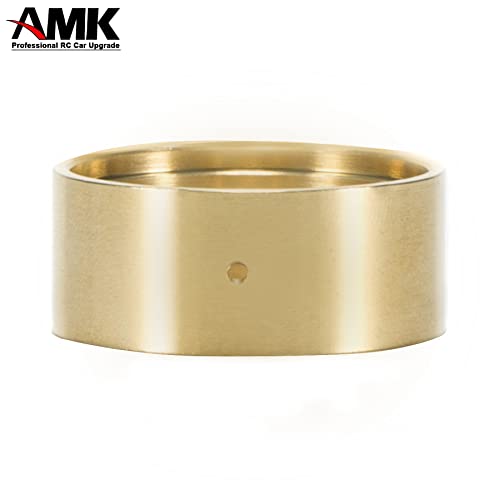 4Pcs SCX24 Brass Wheel Weights 1.0 Beadlock Wheels Bead Lock Rings for 1/24 RC Crawler Car TRX4M Updates 1/18 Scale Accessories