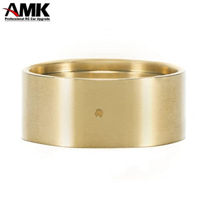 4Pcs SCX24 Brass Wheel Weights 1.0 Beadlock Wheels Bead Lock Rings for 1/24 RC Crawler Car TRX4M Updates 1/18 Scale Accessories