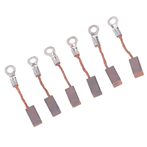 6pcs RC Carbon Motor Brush Climbing Car Brush Motor Replacement Part 35mm for 540 550