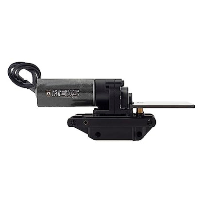 MEUS RACING TRX4M Transmission Motor Kit with Skid Plate and Battery Mount for TRX4M Defender Bronco K10 F150 1/18 RC Crawler Car Upgrades Toy Vehicles and Accessories (Black) - color: Black
