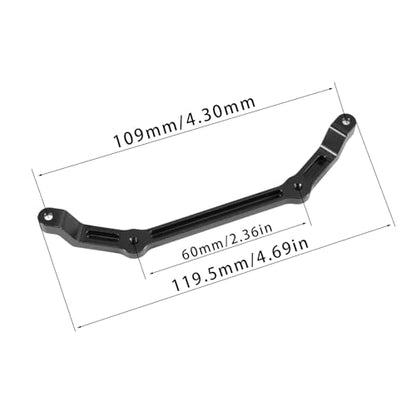 Magnetic Body Post Conversion & Lift Kit Set for 1/12 RC Crawler - Adjustable Height, Strong Magnets for MN128 MN86 G500 Upgrade (46g) (Black) - color: Black