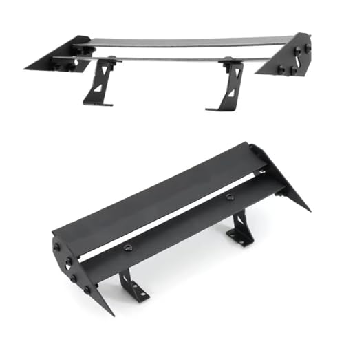 Rc Upgrade Spare Parts for TT02 XV01 Ptg2 for Hsp 94123 FW06 1/10 Metal Tail Wing Rear Spoiler RC On-Road for Racing for Rally Drift Car