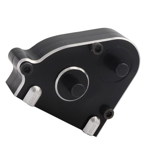 RC Cars Crawler Parts Compatible with MN86 MN86S MN86K MN86KS for MN G500 Metal Transmission Gearbox Transfer Case 1/12 RC Crawler Car Upgrade Parts(Black) - color: Black