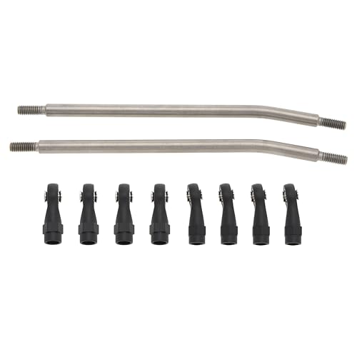 MEUS RACING 1/10 Links Titanium Chassis Links Kit for Traxxas TRX4 Axial SCX10 Tamiya CCO1 Redcat Gen8 1/10 RC Crawler (120mm)