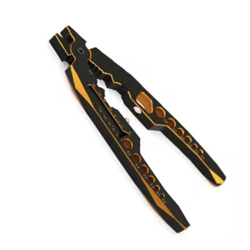 RC Car Repair Kit Rc Car Assembly All-Metal Multi-Function Shock-Absorbing Pliers Ball Nose Suspension Lever Tool Upgrade Parts Repair Accessories - color: Black Yellow