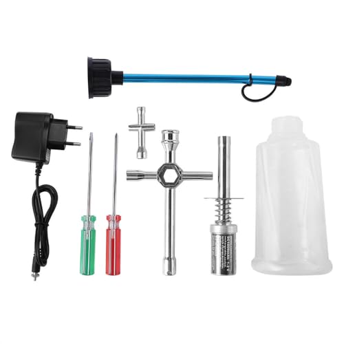 Nitro Gas Starter Kit/Glow Plug Ignitor Tool 1.2V 1800mah for HSP Trucks Buggies Drift Cars 4wd Wltoys Toy