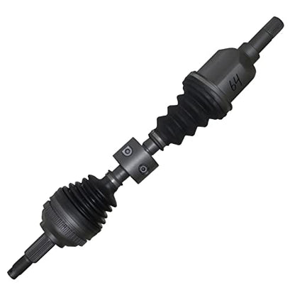Detroit Axle - Front CV Axle for Dodge Grand Caravan | Chrysler Town & Country Plymouth Grand Voyager CV Axle Shaft Assembly Driver or Passenger Side Replacement - size: 64_AX/Single