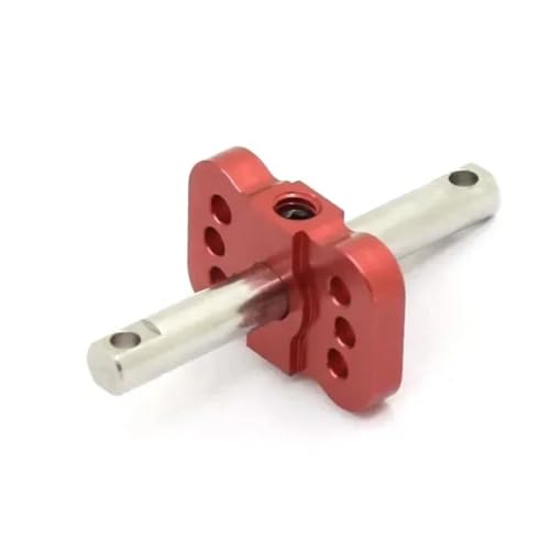 RC Repairs Components Differential Spool Locker 6061-T6 Aluminum for Traxxas for Slash 2WD 1/10 RC Car Upgrades Spare Toy Models - color: Red