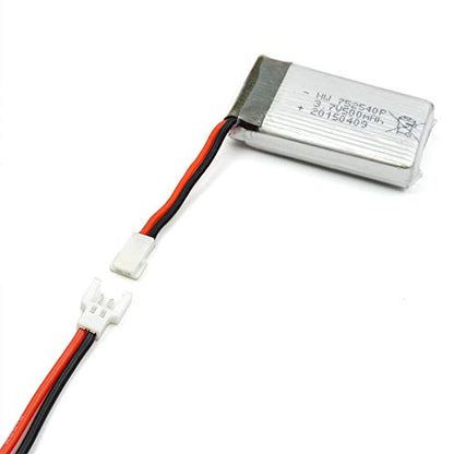 10 Pairs 2.0mm Spade 2P Cable 8cm Lead Plug Connector Male and Female for 1S Lipo Battery Charging Drone Syma X5C X5SW SNAPTAIN S5C