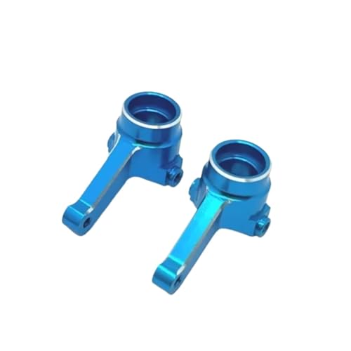 RC Steering Knuckle Block for LC PTG-2 PTG-2R 1/10 Metal Front Steering Cup Rc Model Crawler for Racing Car Truck for Buggy OP Accessories Upgrade Parts(Blue) - size: Blue