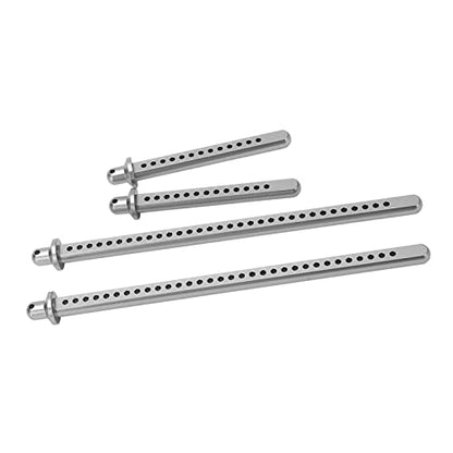 4Pcs RC Car Shell Column Aluminum Alloy Front Rear Extended Body Post Mount Shell for Axial Sc 90046 1/10 Sc This RC Column Is Compatible and Can Securely RC Car Shell ColumnRC