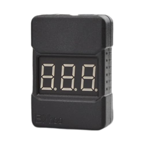 harayaa RC 1-8S Voltage Tester Checker, Alarm Digital Display, RC Spare Parts, Portable