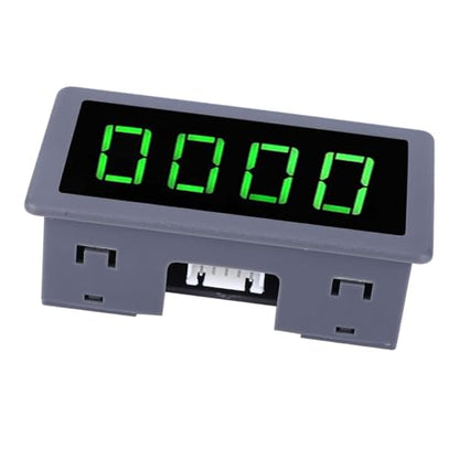 Digital Tachometer for Motor Speed Measurement, Hall Effect Sensor RPM Meter with LED Display, DC 8-24V Range 10-9000
