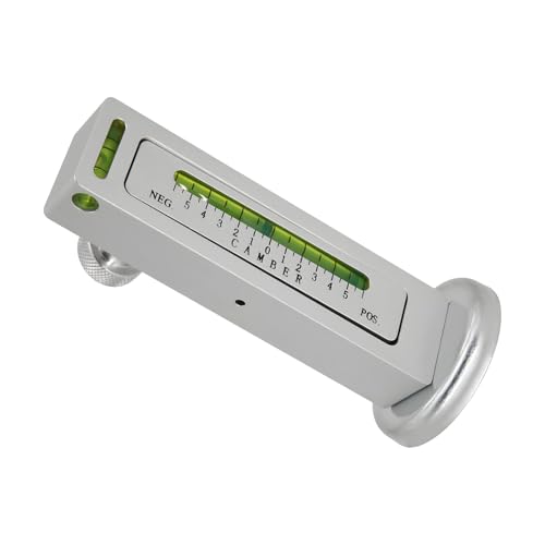 Adjustable Magnetic Gauge Tool, Auto Camber Castor Strut Wheel Alignment Instrument with Magnetic Base, Universal Caster Pillar Wheel Alignment Tool for Car Truck RV Tire Repair
