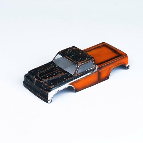 RADIANZ SCX30 Pickup Bravo Airbrush Hand Painted Lexan Body – MiniZen (MiniZen) - color: Minizen