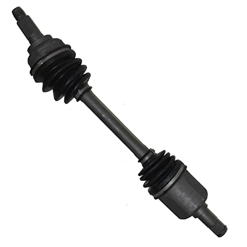 Detroit Axle - Front Driver Side CV Axle Shaft Assembly Replacement | for Kia Spectra Sephia Automatic Transmission - size: 40B_AX/Single