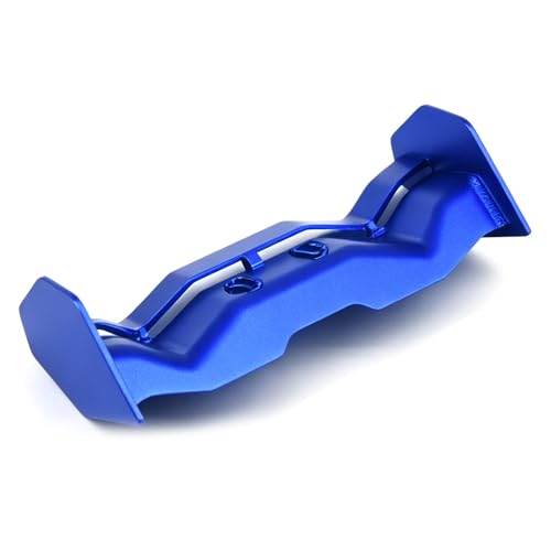 Aluminum Wing for ARRMA Mini Kraton 3S 1/16 RC Car, Upgrade Part(Blue) - color: Blue