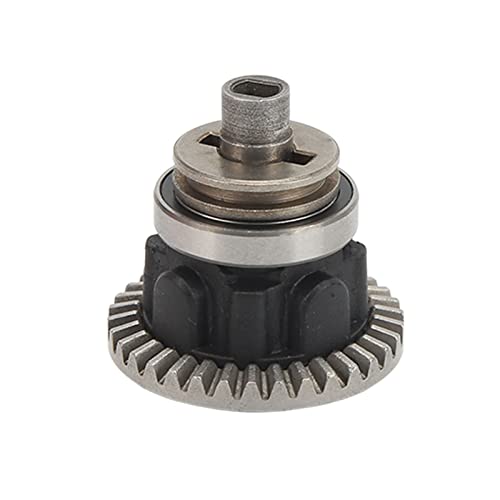 Socobeta RC Differential Bevel Gear Set, Plastic & Steel Replacement Parts for Smooth Car Performance