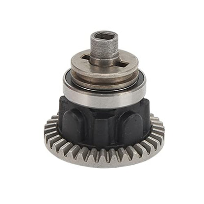 Socobeta RC Differential Bevel Gear Set, Plastic & Steel Replacement Parts for Smooth Car Performance
