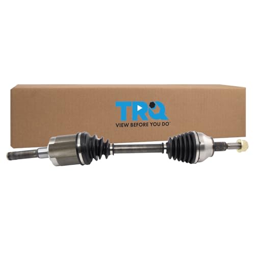 TRQ Front Driver Side CV Axle Assembly Compatible with 13-14 Ford Escape 15-16 Escape 2.5L FWD 15-16 2.0L FWD 1.6L AWD 2.0L AWD 1.6L 17-19 - style: CSA72965