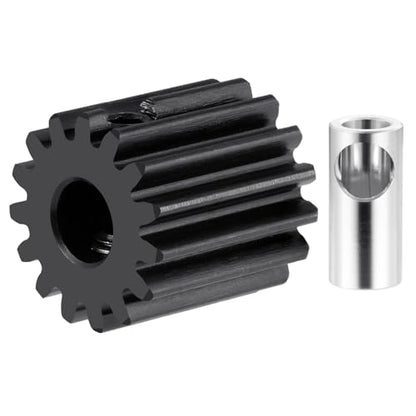 Steel 32P 5mm Pinion Gear 15T Motor Gears for RC Car Upgrade Parts | 1/5 1/6 1/8 1/10 1/14 1/16 1/18 Buggy Monster Truck Drift Off-Road Crawler - size: 15T