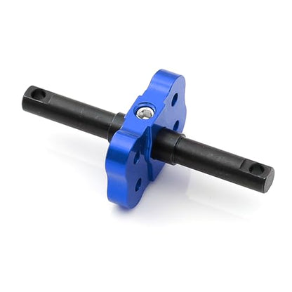 Aluminum Differential Locker Spool for Traxxas Mini Maxx RC Car, Metal Lock Straight Axle Shaft,Upgrades Part Replacement Blue