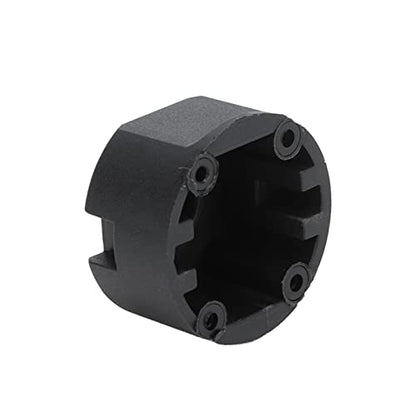 plplaaoo RC Differential Case Professional High Performance Durable Black Plastic Housing for 1/10 RC Car ZD Racing 7172 25x18mm