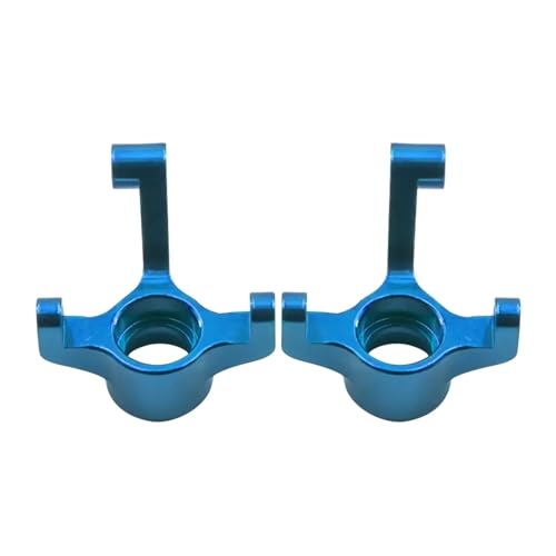 RC Steering Knuckle Block for Losi Micro B 2WD RTR LOS00007 1/24 Metal Aluminum Front Steering Knuckles Spindles Rc for Buggy Car Upgrades Accessories(Blue) - size: Blue