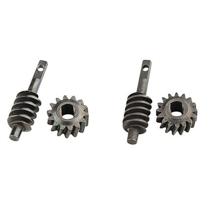 Aimrock 2-Set RC Steel Axle Worm Gear Set Upgrades for 1/30 Axial SCX30 RC Crawler (2/14T & 2/16T)