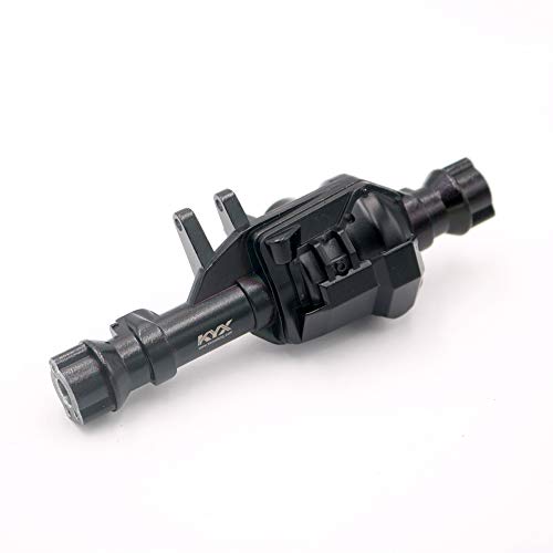 KYX Racing Metal Front & Rear Axle Housing Axle Shell w/Black Cover for 1/10 RC Crawler TRX-4