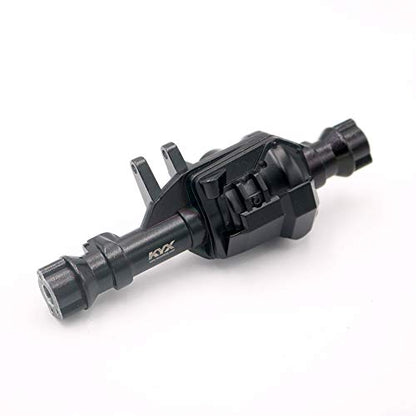 KYX Racing Metal Front & Rear Axle Housing Axle Shell w/Black Cover for 1/10 RC Crawler TRX-4
