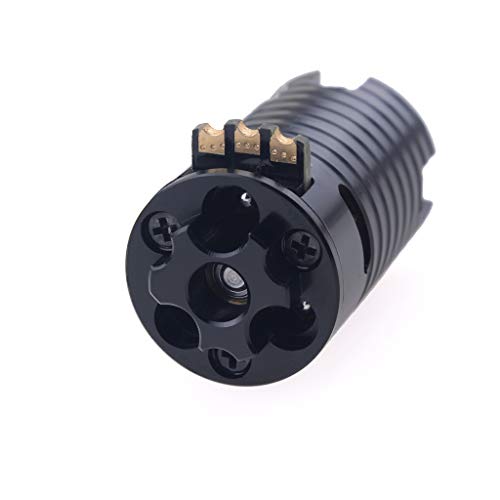 KingVal Replacement MINI 1410 2500KV Brushless Motor Shaft Diameter 2mm Compatible with Kyosho 1/24 1/28 RC Mini Car