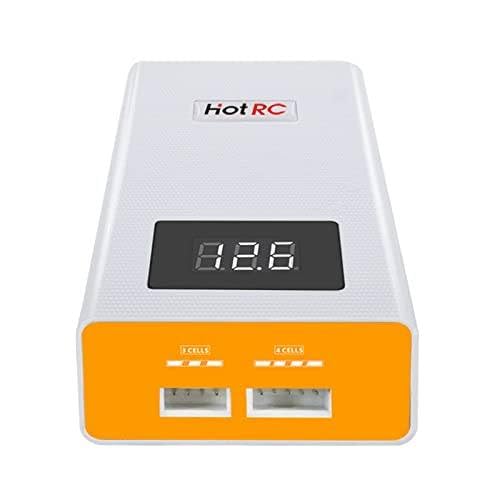 Generic HOTRC A400 Digital 3S 4S 3000mah RC Battery Balance Charger with LED Screen Discharger for RC FPV Racing Drone Quadcopter, WYC_DJFF_10275