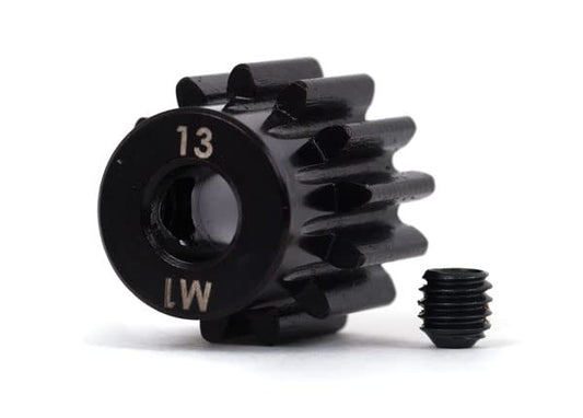Machined Hardened Steel Motor Pinion Gear 13T for Traxxas 1/8 Sledge Monster Truck Replace 6483x