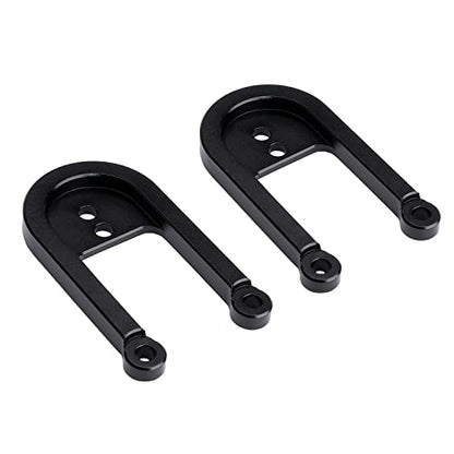 2pcs Aluminum Front/Rear Shock Tower Hoops Bracket Mount for 1/10 RC CAR RC4WD Gelande II Chassis (Front Shock Hoops) - style: Front Shock Hoops