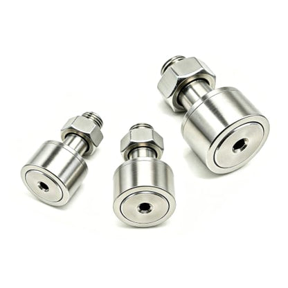 1Pcs CF4 SUS304 Stainless Steel Cam Follower Bearing KR12 Curve Roller Bearing M4X12X20 mm - size: M4X12X20
