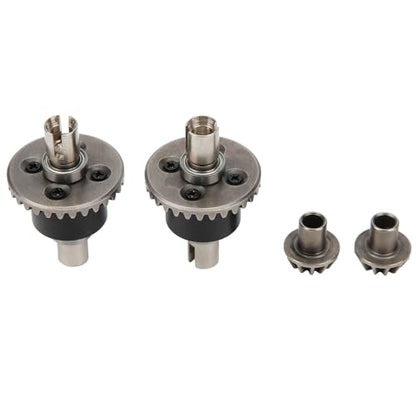 RC Differential Gear Metal 2 Sets for 1/14 RC Car 144001, Upgrade Replacement Part for Differential Gear Box, Lightweight and Durable