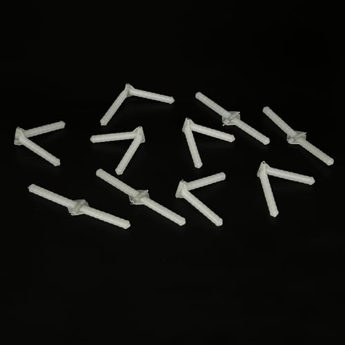 10PCS RC Airplane Plastic Needle Hinge Pin Hinge for RC Plane Helicopter Aircraft DIY Model Plane Fix Wing Parts Foam Model Plane Replacement (4.5x67mm) - style: 4.5x67mm