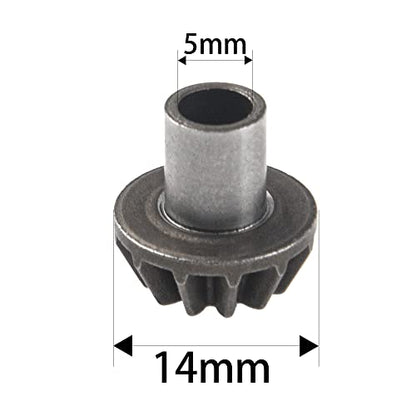 ShareGoo 144001 Differential Gear Set, Diff Bevel Gear Set Compatible with WLtoys 144001 1/14 RC Car Buggy Upgrade Parts