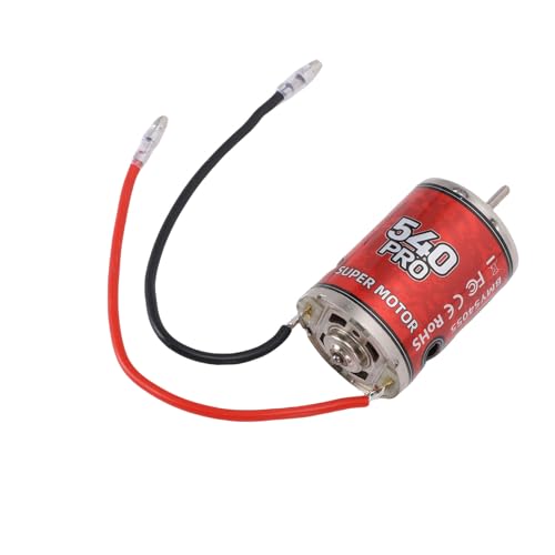SUNGOOYUE 540 Brushed Motor 55T, Iron Copper Electric Motor Replacement Part for RC Crawler Car Boat Upgrade, High Sealed Bearing for HSP