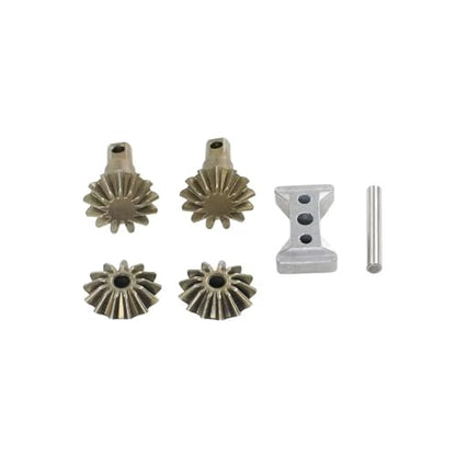 for Traxxas for Slash 4x4 for Stampede for Rustler for Hoss HQ727 Gears 6882X Metal Differential Gear Set Output Gears RC Car Repair Kit