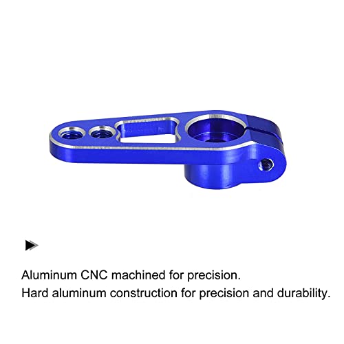 MECCANIXITY 25T Servo Horn Arm Aluminum Alloy Blue for RC Cars Universal Accessories Parts