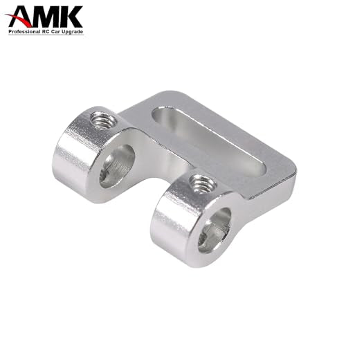 AMK Aluminum Modular Fairlead 4.5mm Tube for Tow Winch Rope 1/10 Scale Bumper Mount Accessories for RC Crawler Axial SCX10 Element Enduro Gen7 Gen8 TRX6 TRX4 Upgrades (Silver) - color: Silver