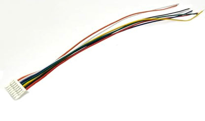 10Pairs Micro JST GH 7Pin 1.25mm Male Female Connector, GH1.25 Terminal Connector Wire Cable 15cm 28AWG - size: 7Pin
